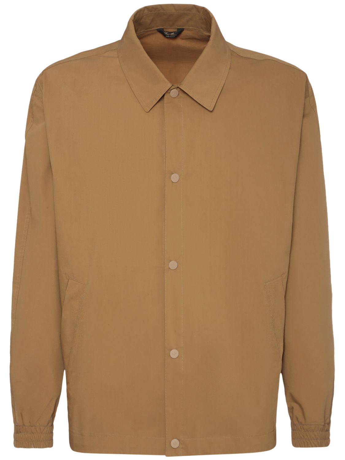 technical poplin jacket