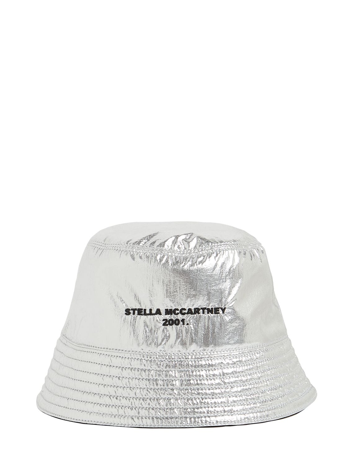 STELLA MCCARTNEY LOGO双面乙烯基渔夫帽,75IMAX020-MTA2MQ2