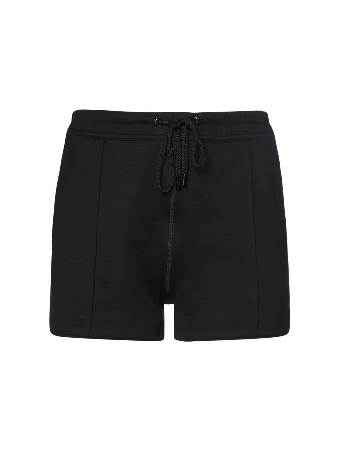 Tom Ford Cotton & Silk Mini Shorts In Black | ModeSens