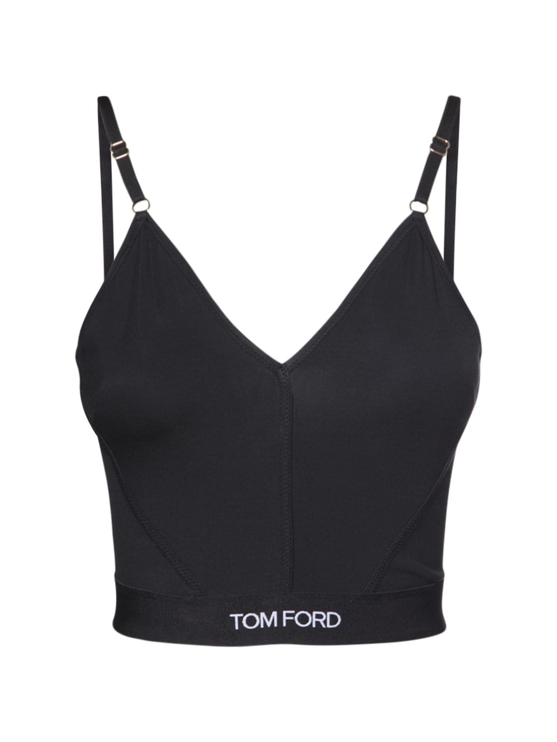 Image of Cropped Tech Jersey Tank Top