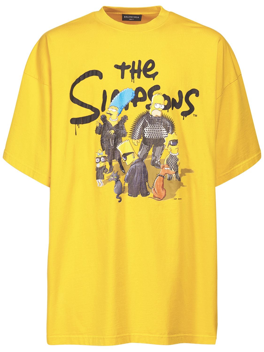 The Simpsons Tm Oversized Jersey T-shirt – MEN > CLOTHING > T-SHIRTS