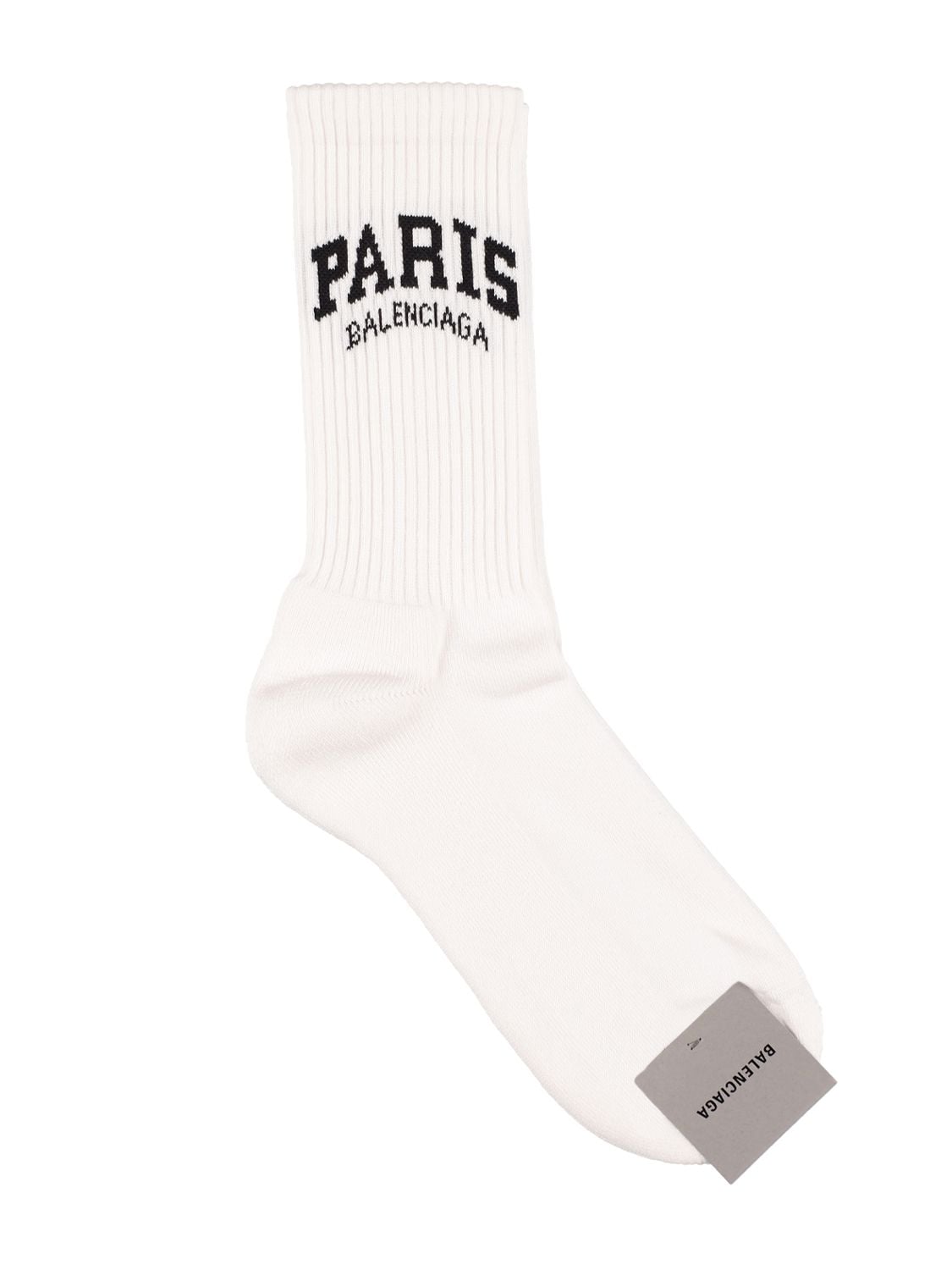 Paris Cotton Blend High Socks