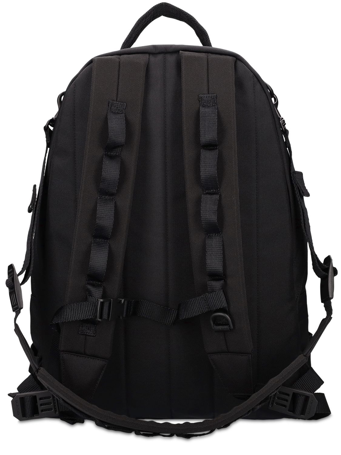 Shop Balenciaga Medium Army Nylon Backpack In Black
