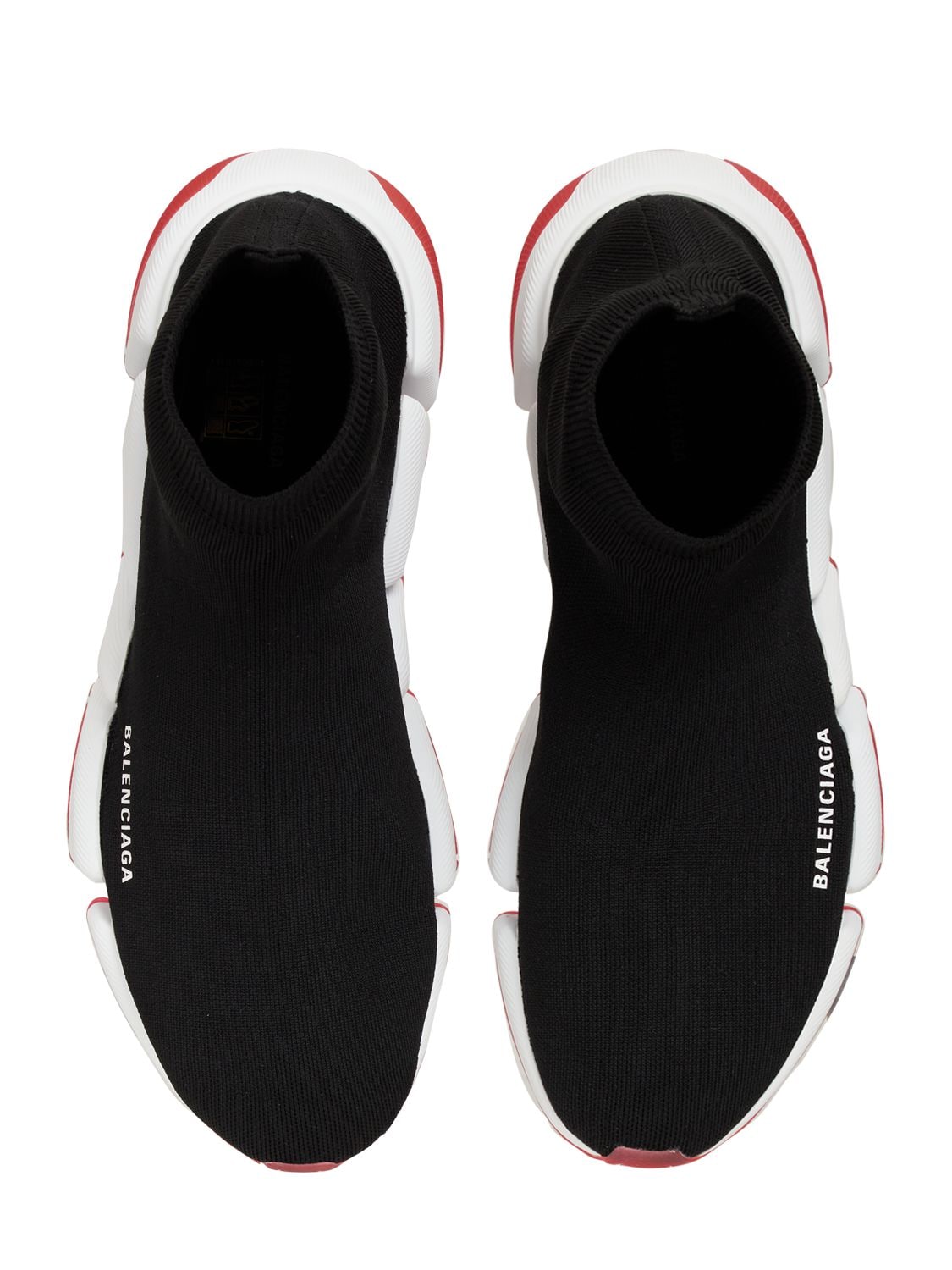 Buy Balenciaga Speed 2.0 Sneaker 'Black Red' - 654020 W2DI2 1096