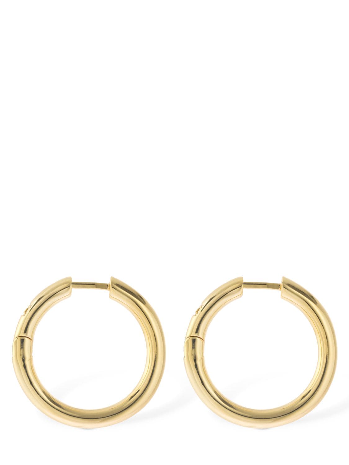Federica Tosi Eva Hoop Earrings In Gold