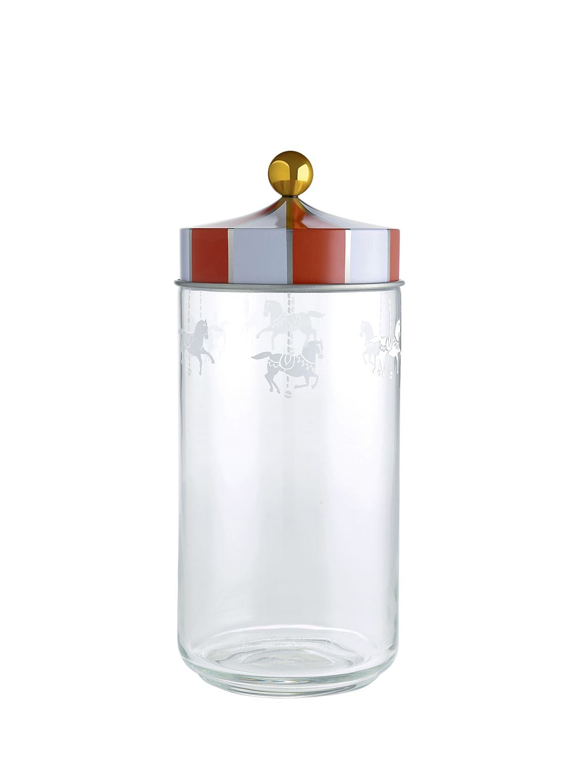 Image of Circus Ex. Large Glass Container W/ Lid