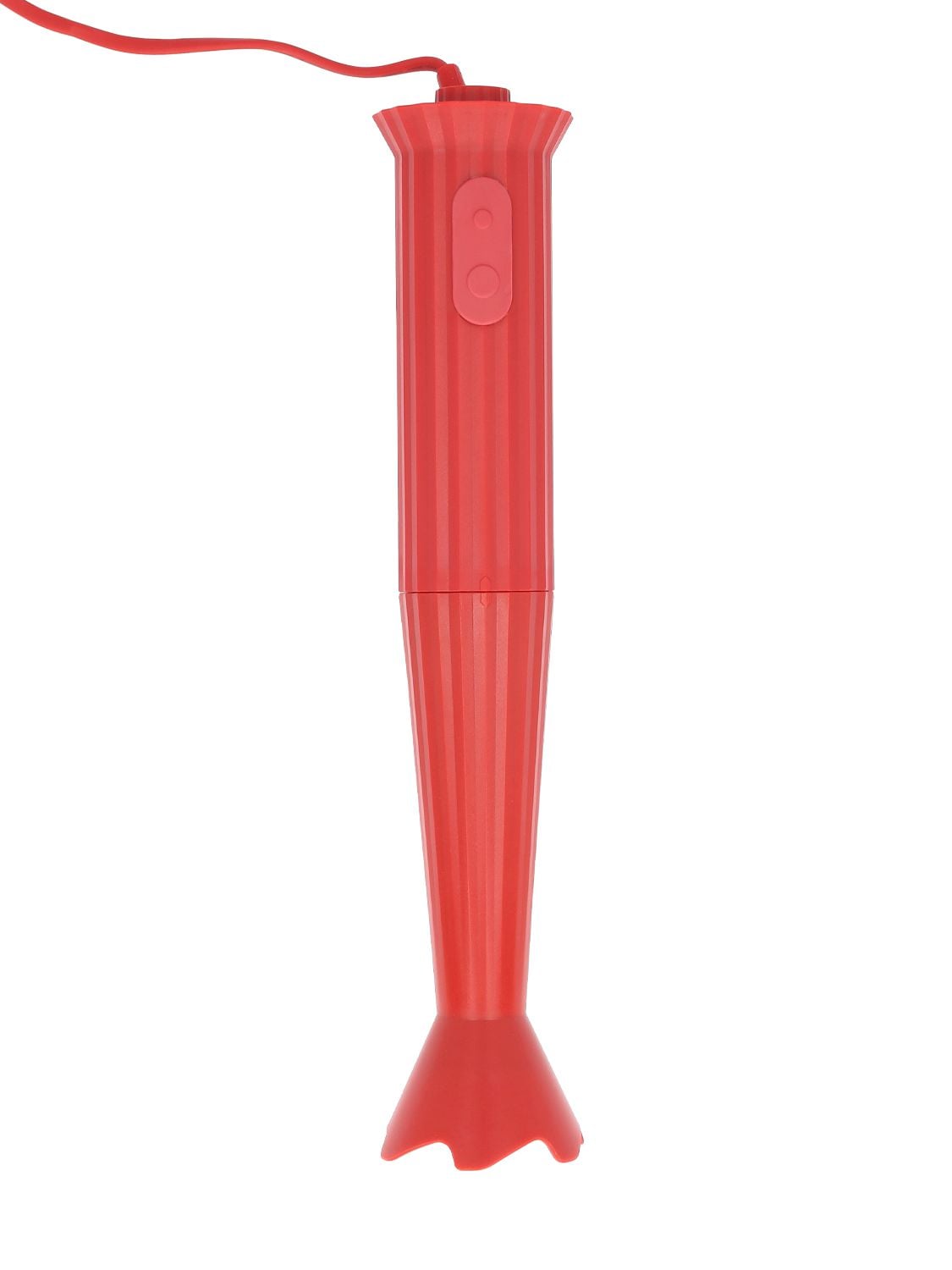 Alessi Plissé Stick Blender Set In Red