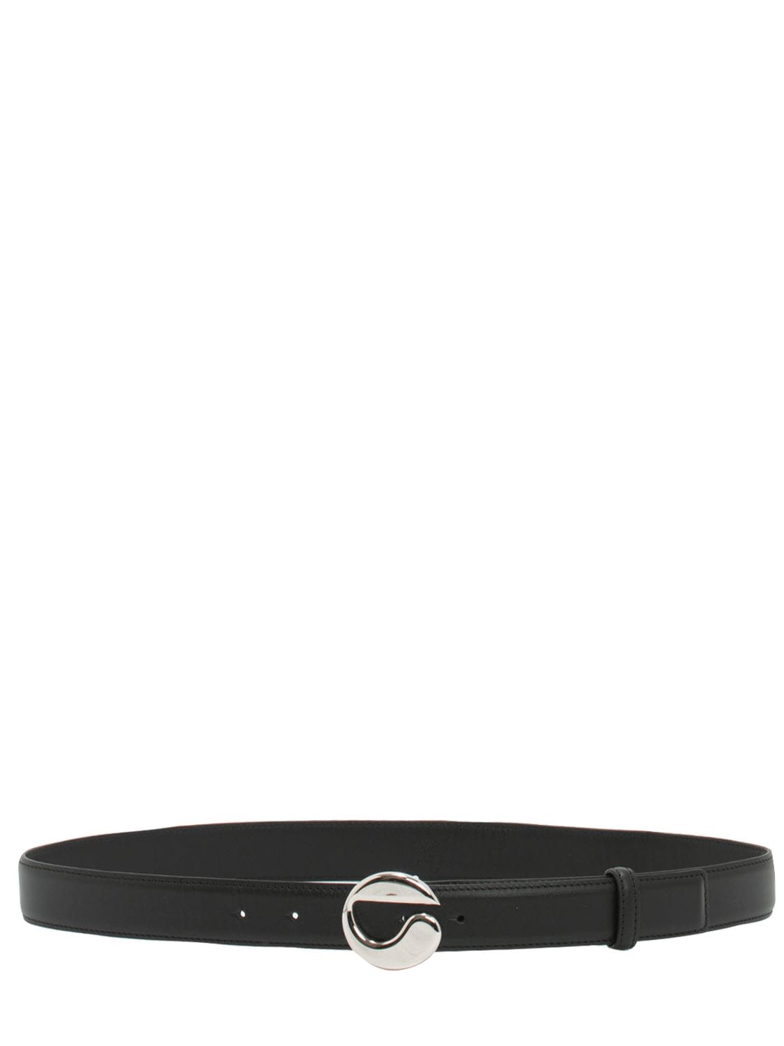 Coperni 3.2cm Logo Leather Belt In Black | ModeSens