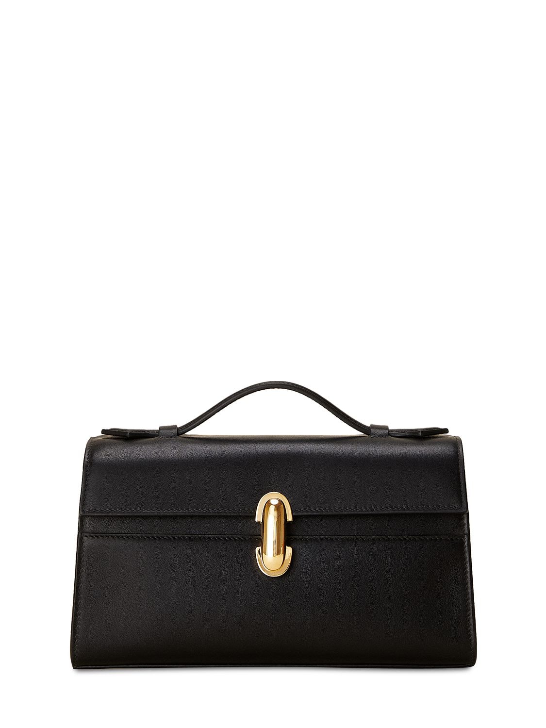 Image of The Symmetry Leather Top Handle Bag