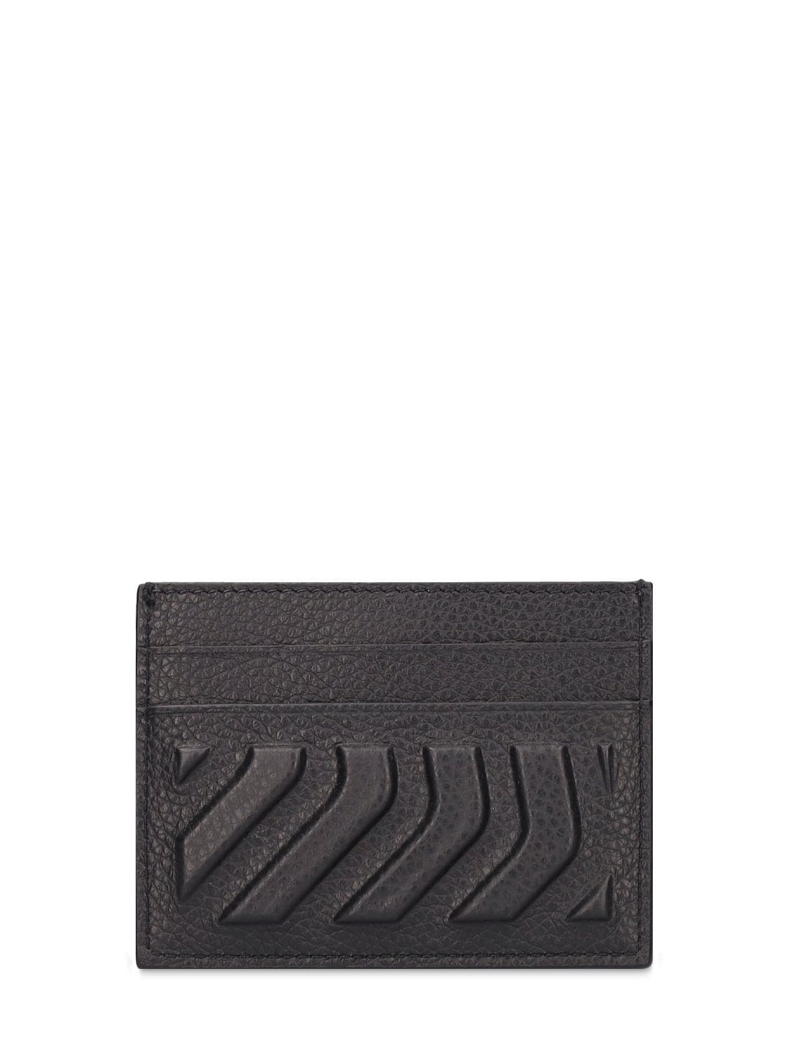 Shop Balenciaga Car Embossed Leather Card Holder In 블랙