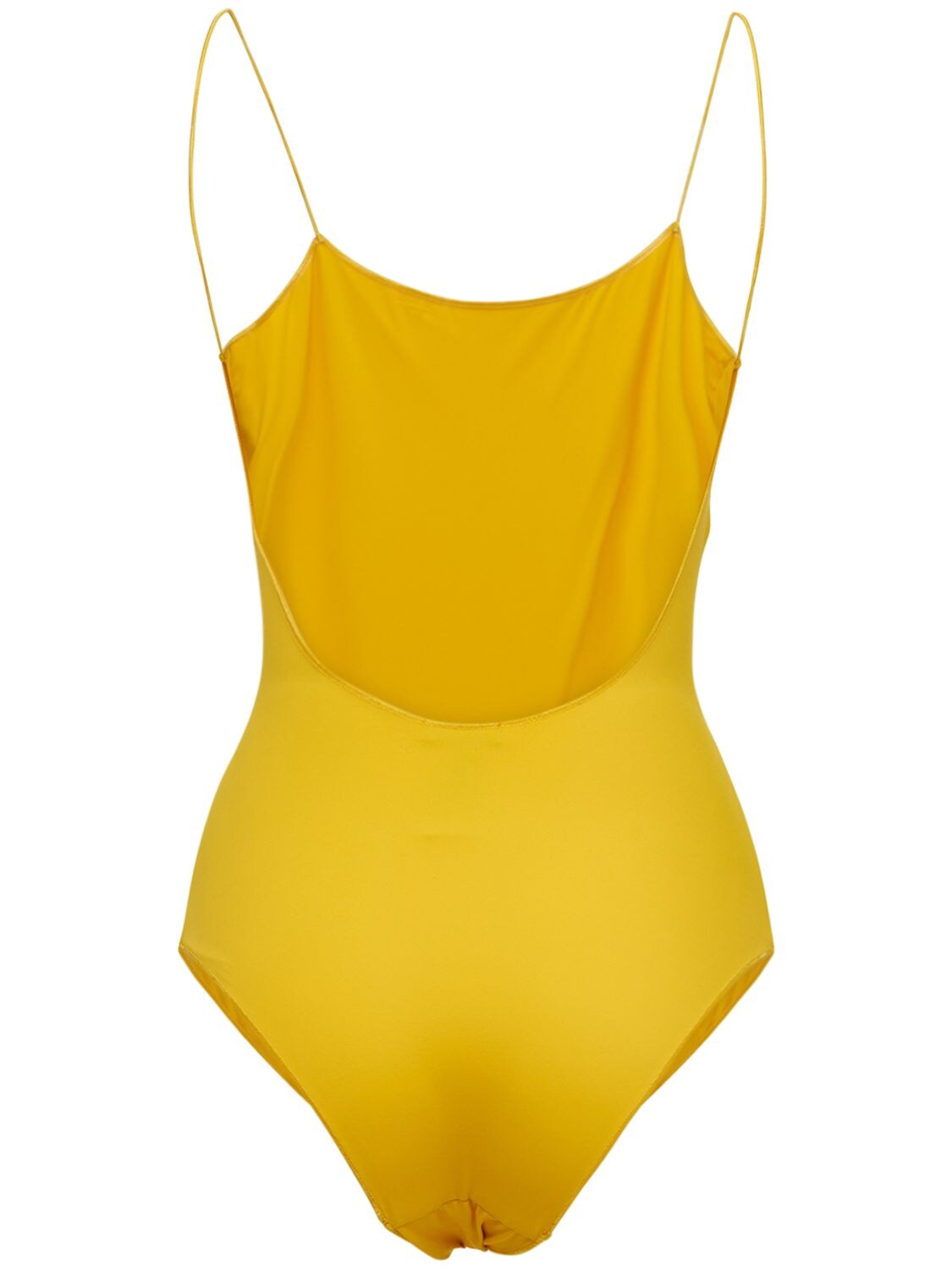 Oséree Swimwear Eco-basic One Piece Swimsuit In Yellow | ModeSens