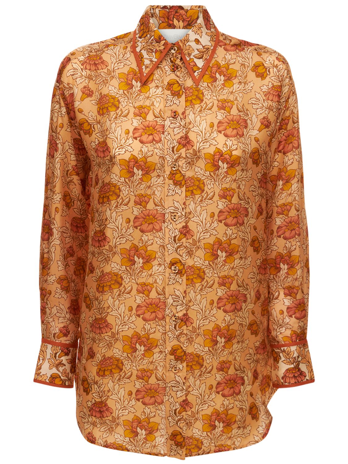 Andie Printed Silk S...