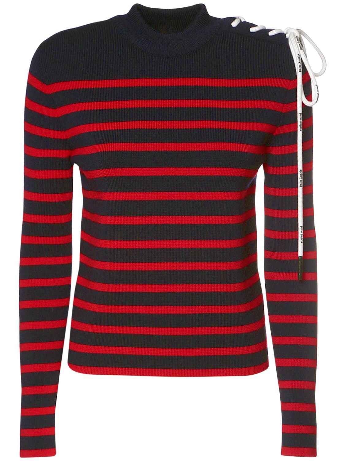 Wool Knitted Striped Sweater