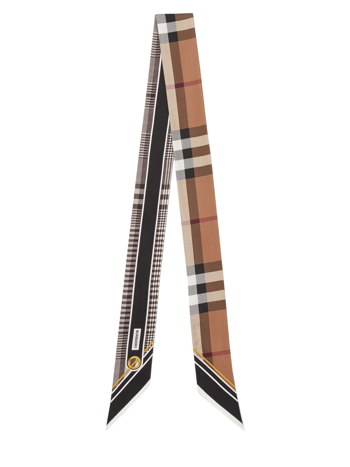 Skinny Check Printed...