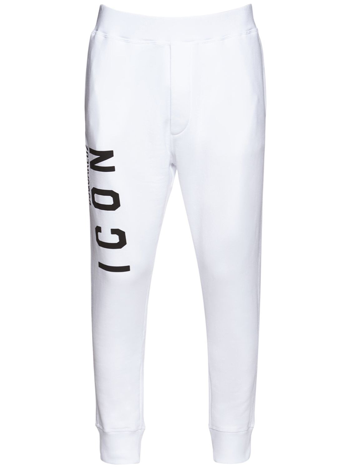Vertical Icon Cotton Jersey Sweatpants