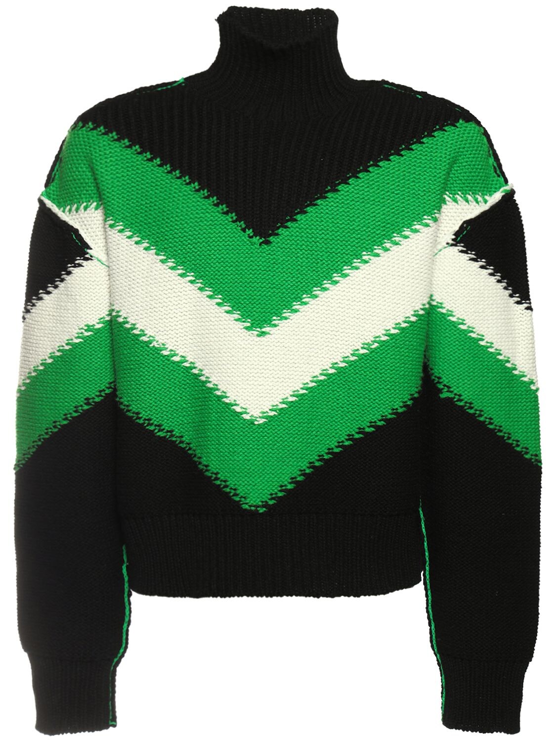 BOTTEGA VENETA WOOL KNIT TURTLENECK SWEATER