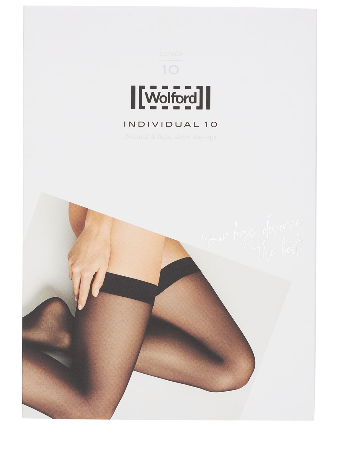 Individual 10 Denier Stay-up Thigh Highs