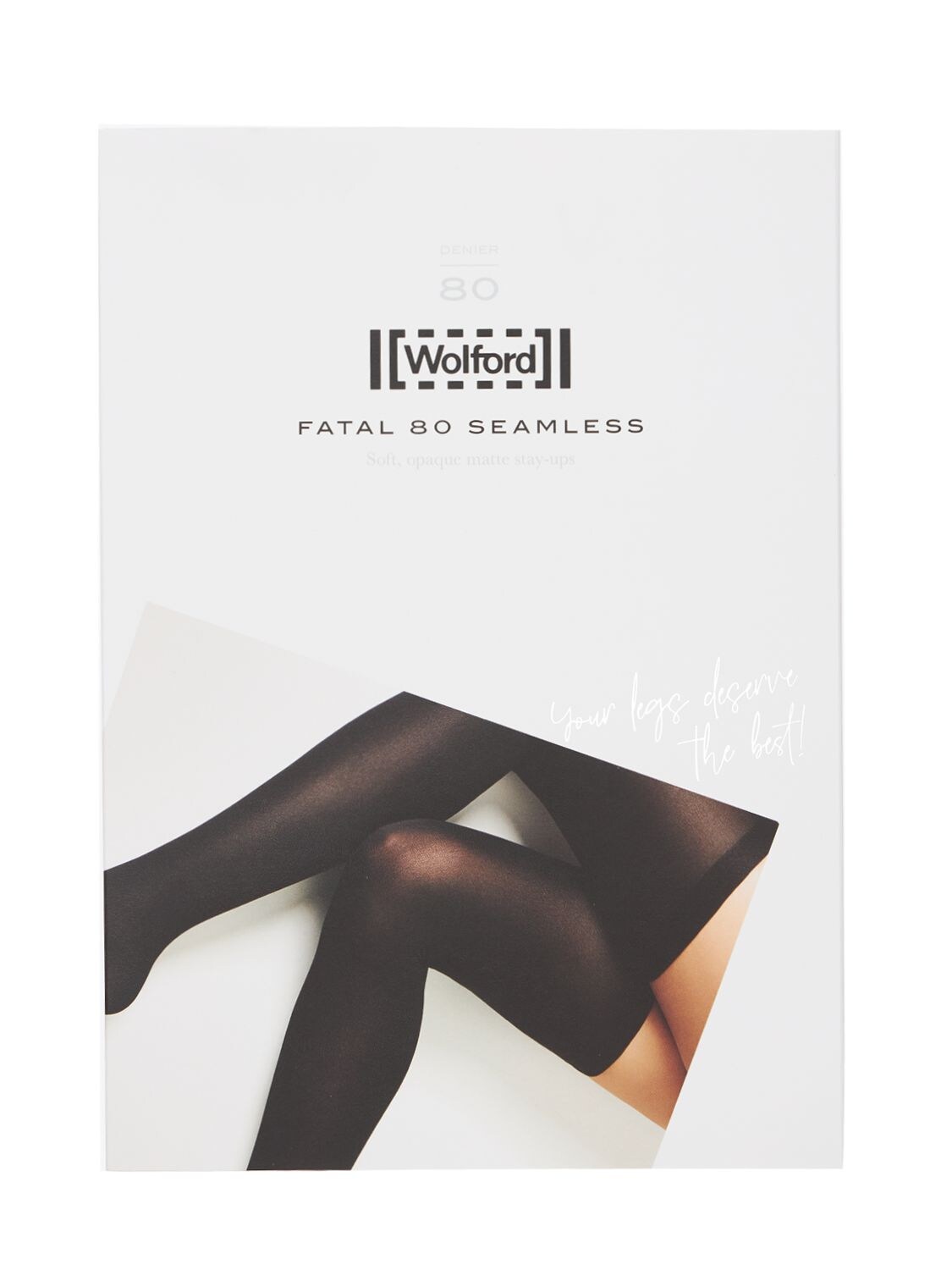 Fatal 80 Denier Stay-up Thigh Highs