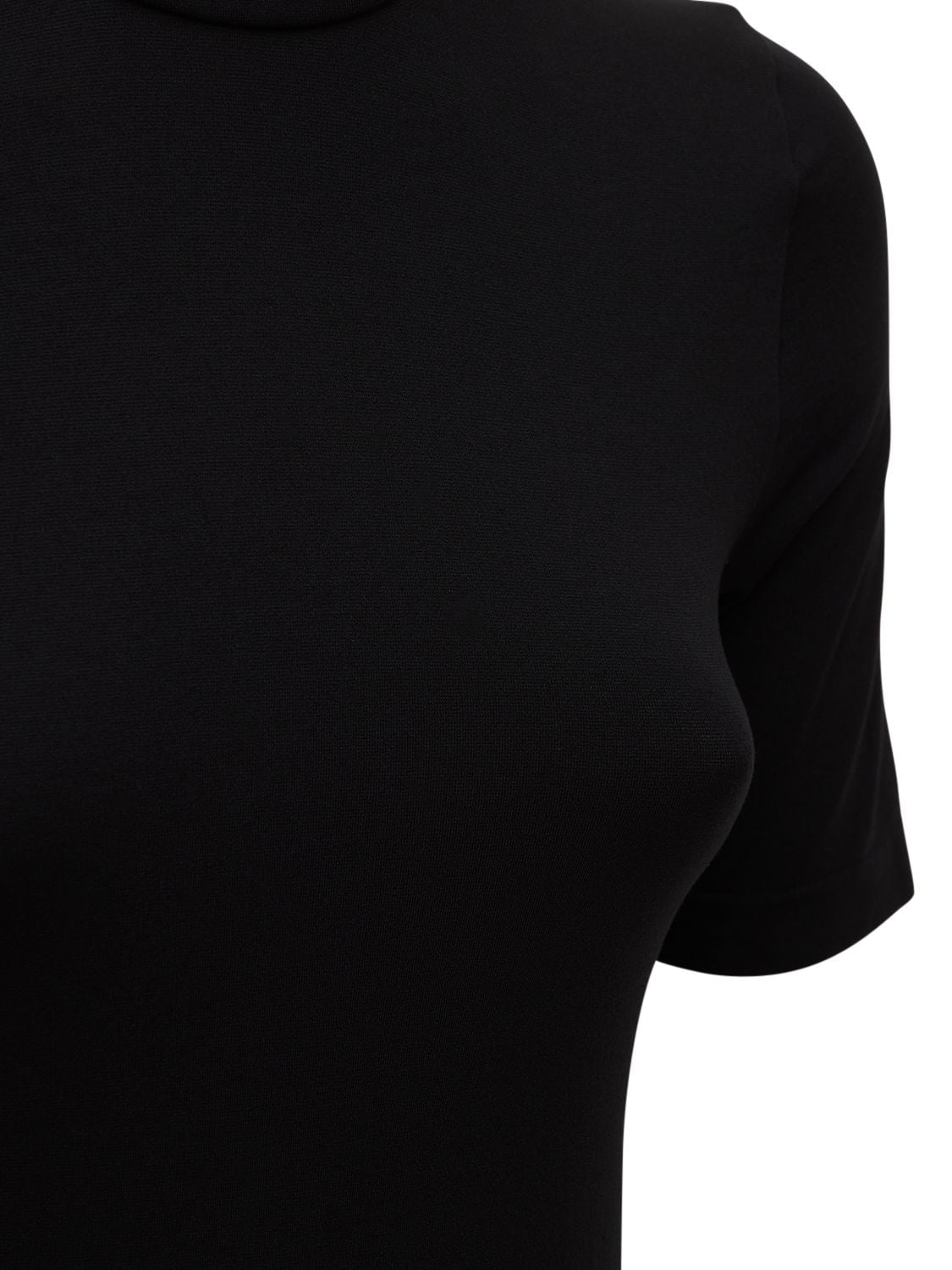 Wolford + Net Sustain Aurora Modal-blend Jersey Turtleneck Top In