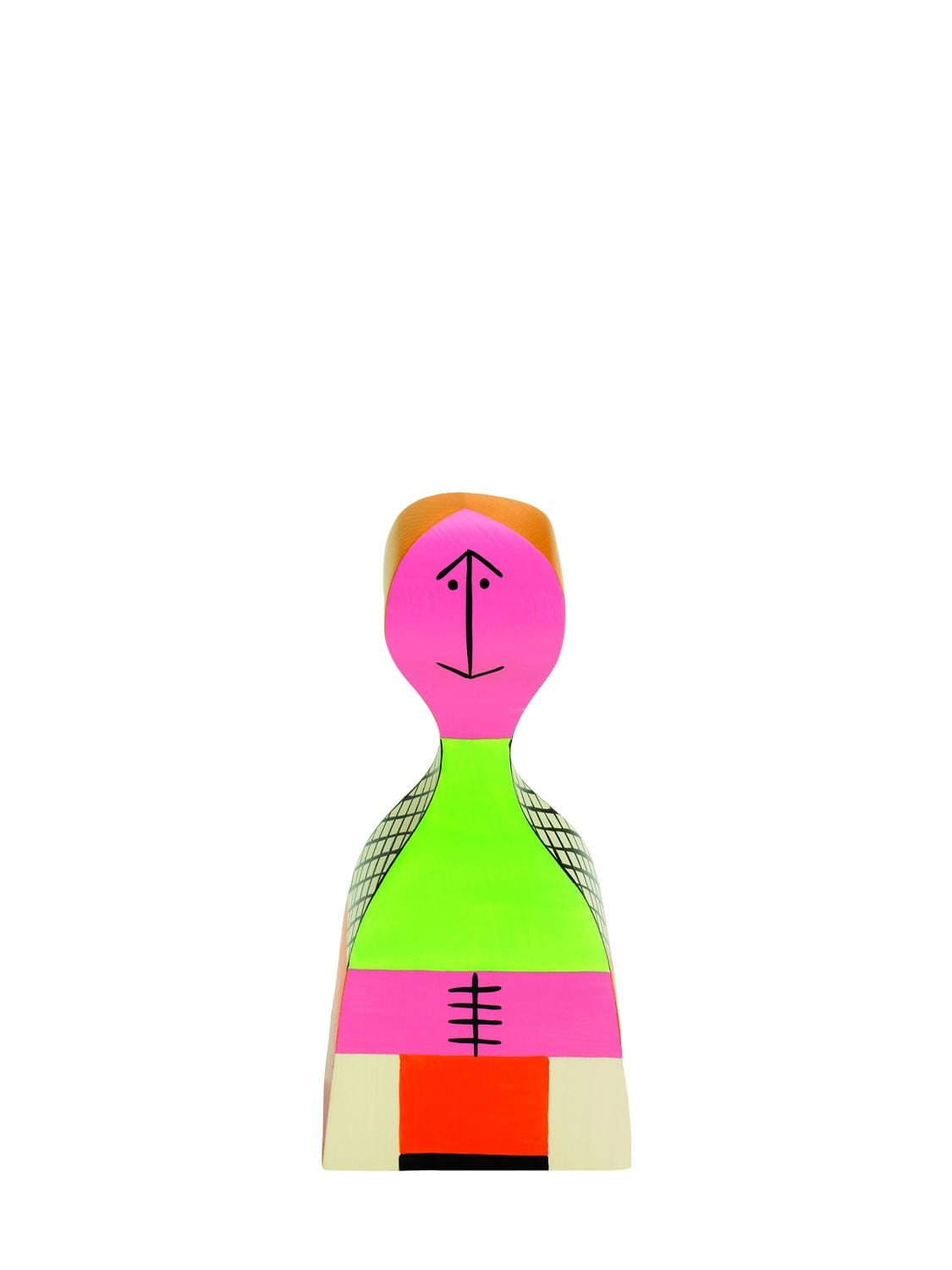 Vitra Wooden Doll N. 19 In Multicolor