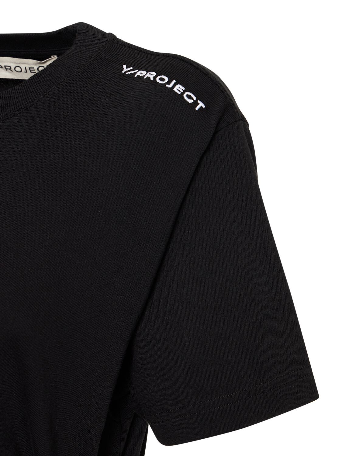 Y/Project Logo cotton jersey bodysuit Y/Project