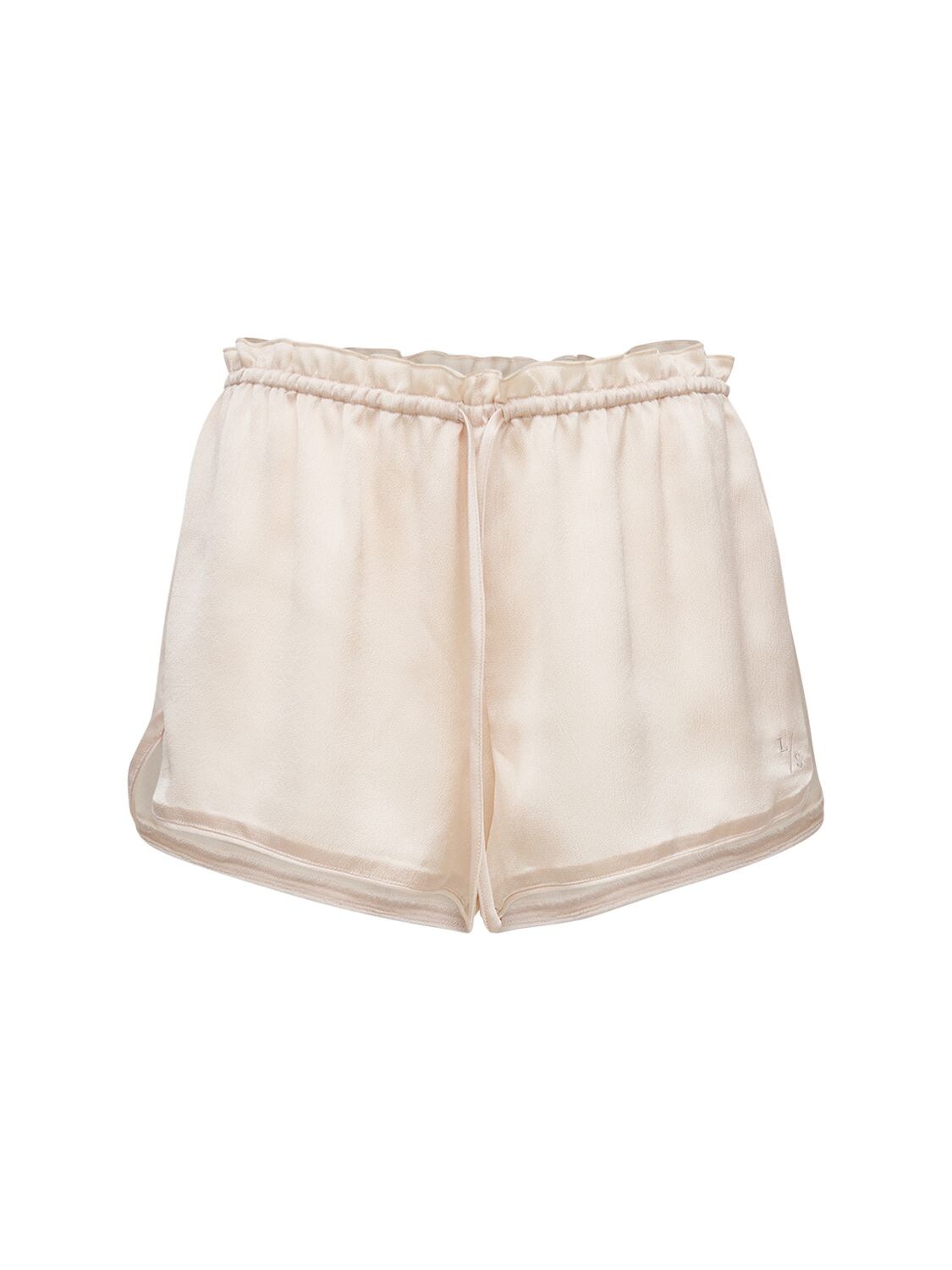 satin lounge shorts