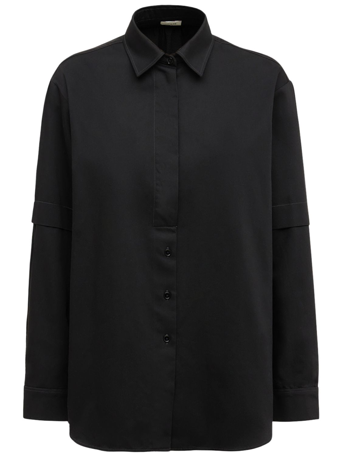 Lemaire Cotton Poplin Shirt W/ Slits 