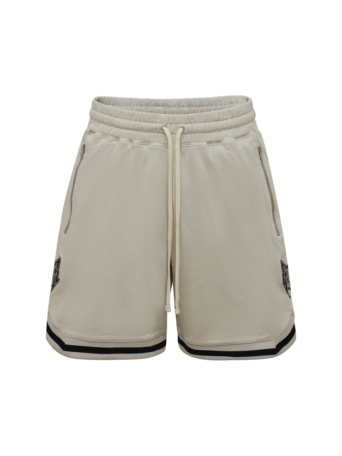Represent - Logo cotton mesh shorts 