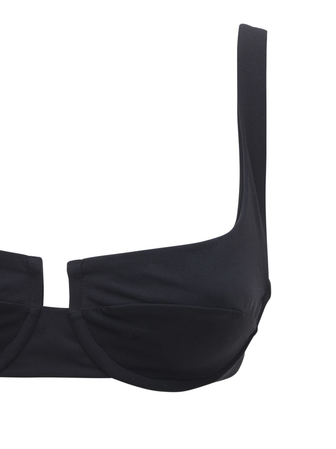 Shop Reina Olga Brigitte Underwired Bikini Set In Black