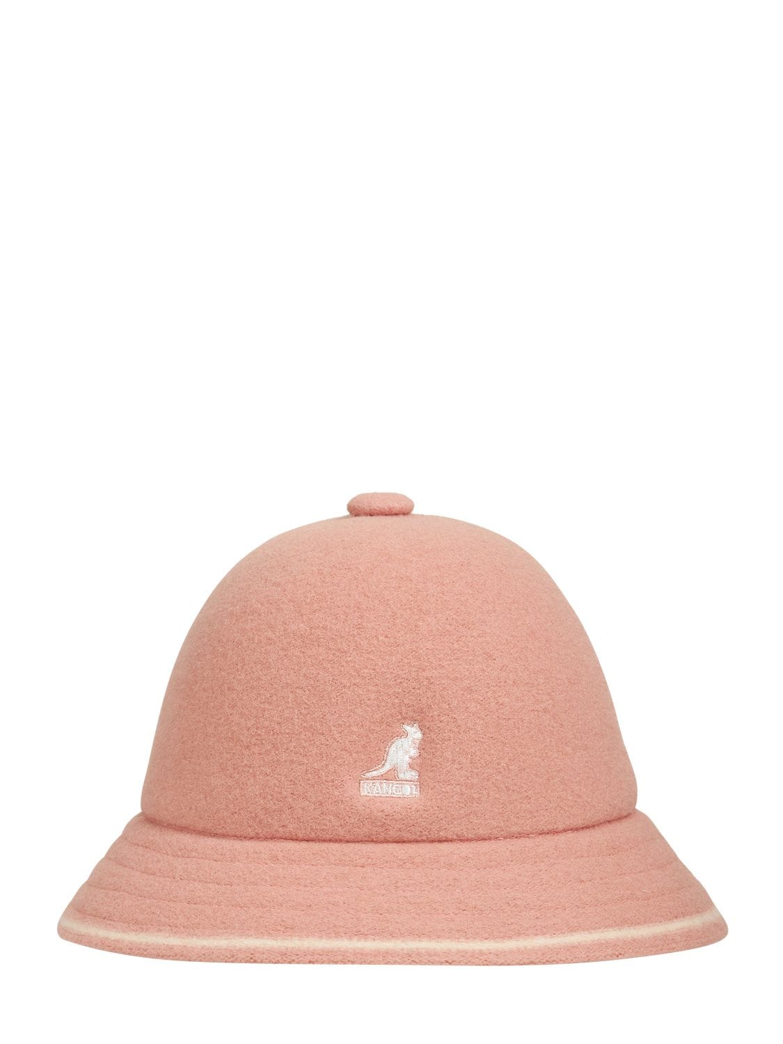 Kangol Wool Blend Bucket Hat In Pink