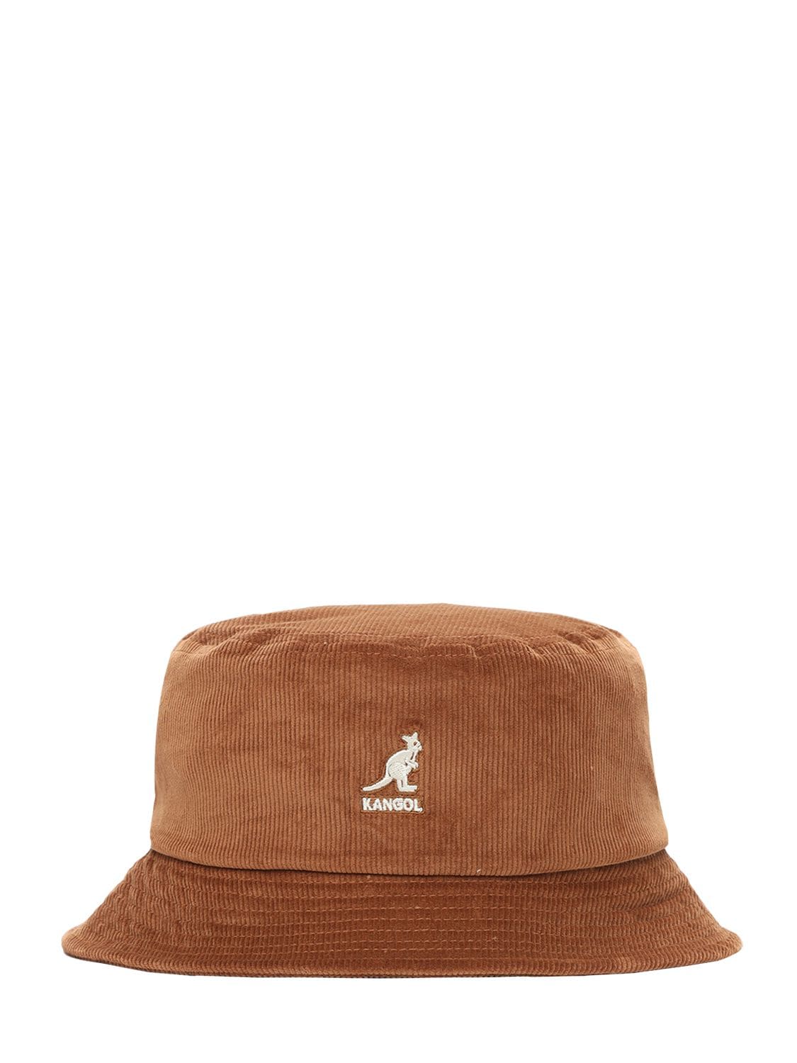 Kangol Corduroy Bucket Hat In Brown