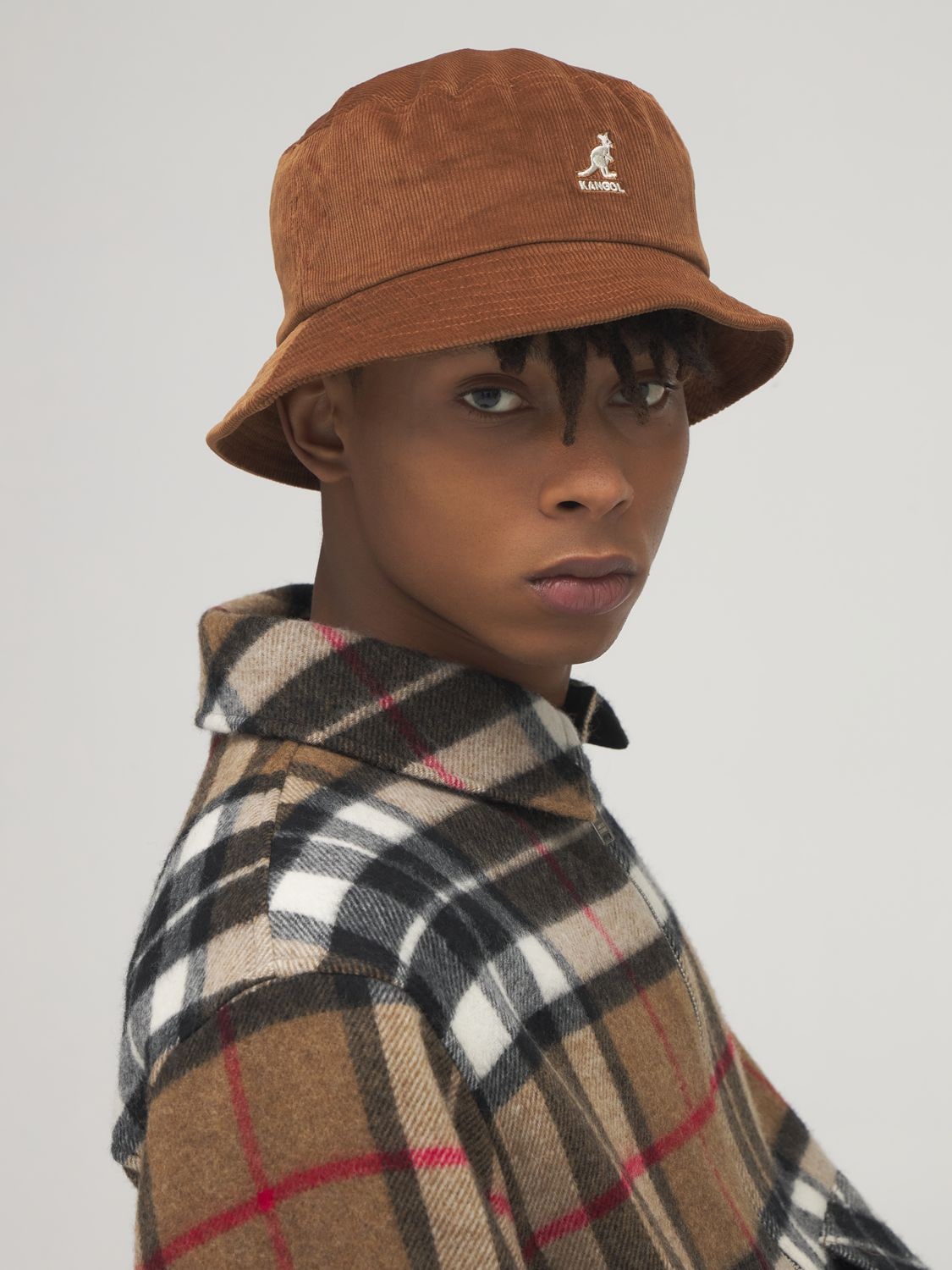 Kangol Corduroy Bucket Hat In Brown | ModeSens