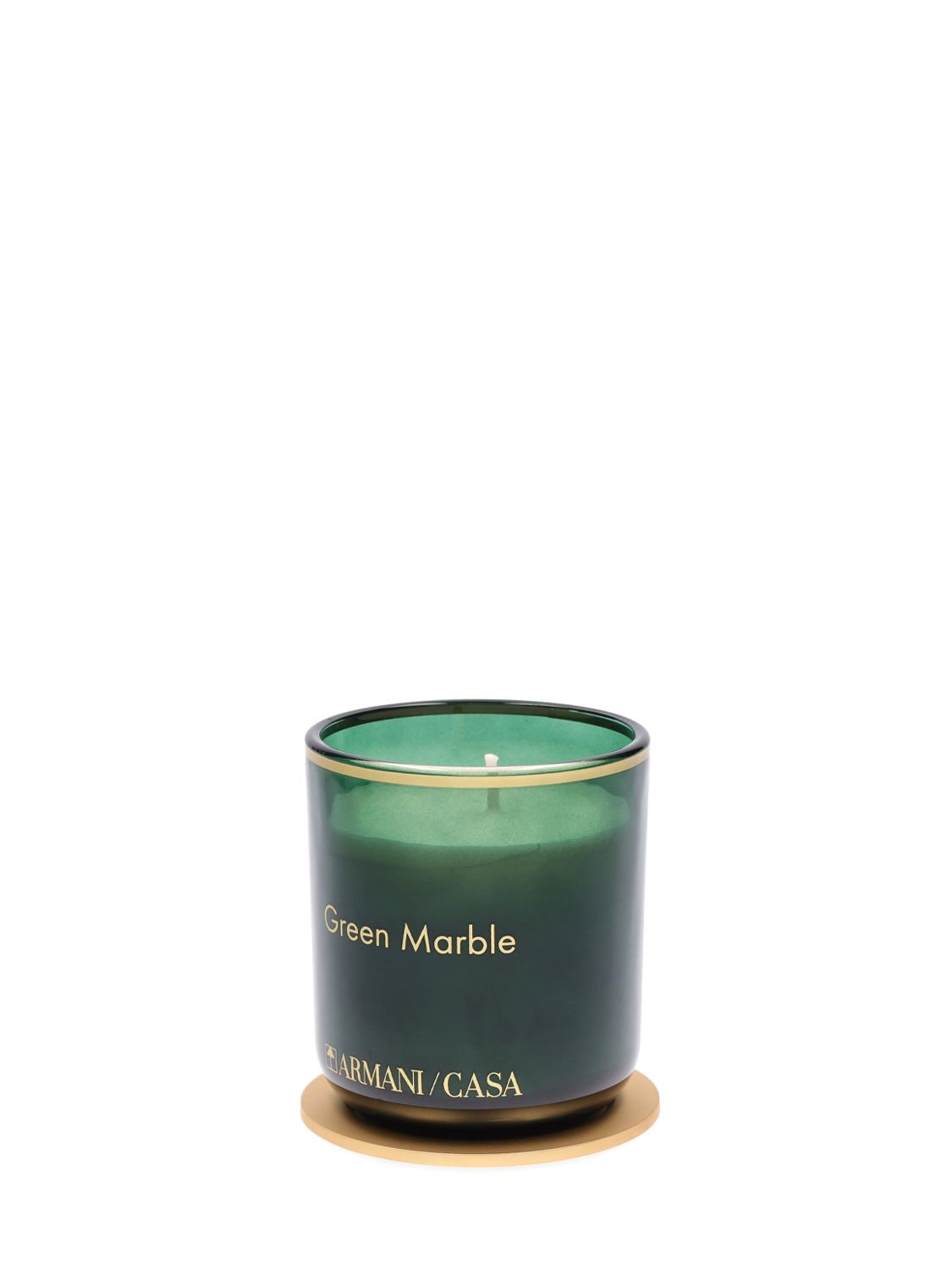 Shop Armani/casa Pegaso Candle In Green