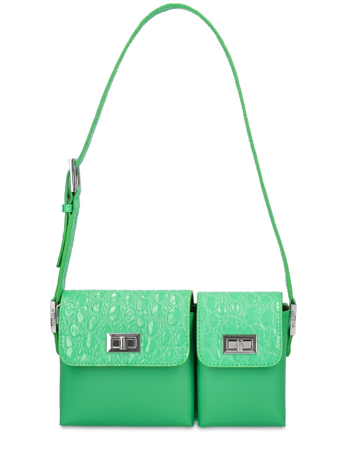 Baby Billy Croc Semi Patent Leather Bag