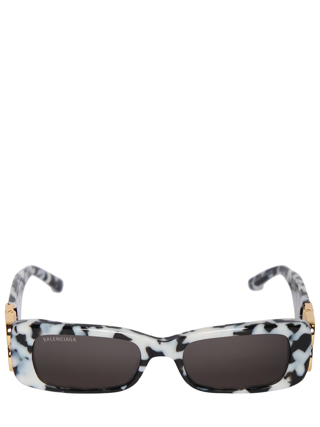 Image of Dynasty Rectangular Acetate Sunglasses