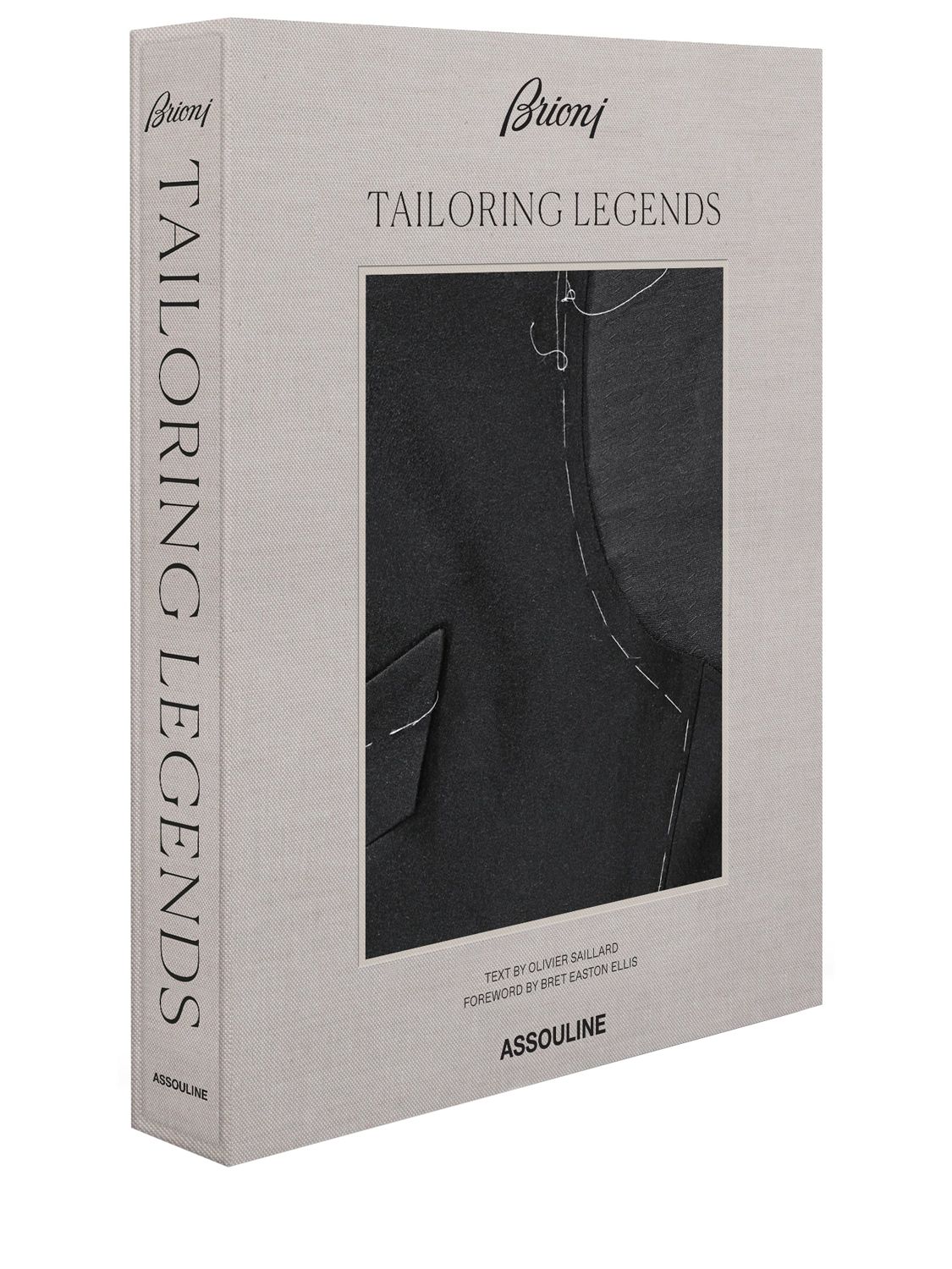 Assouline Brioni Tailoring Legends In Black,white