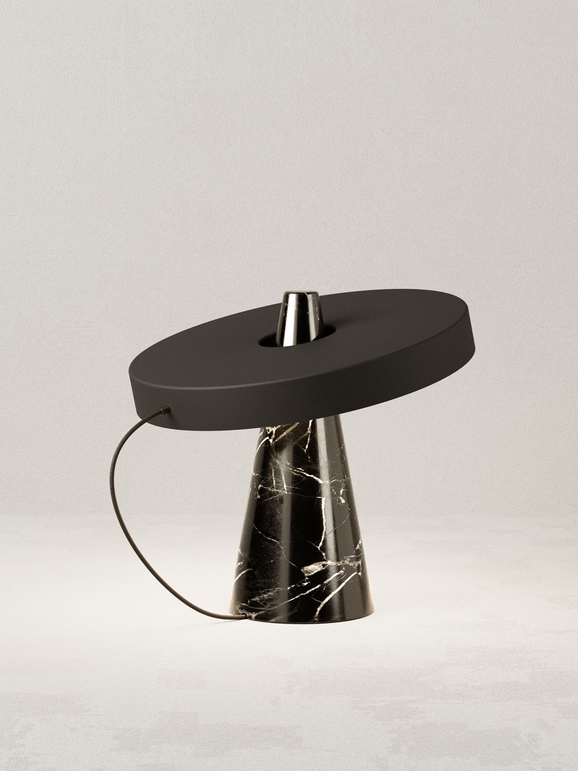 Shop Edizioni Ed039 Table Lamp In Black