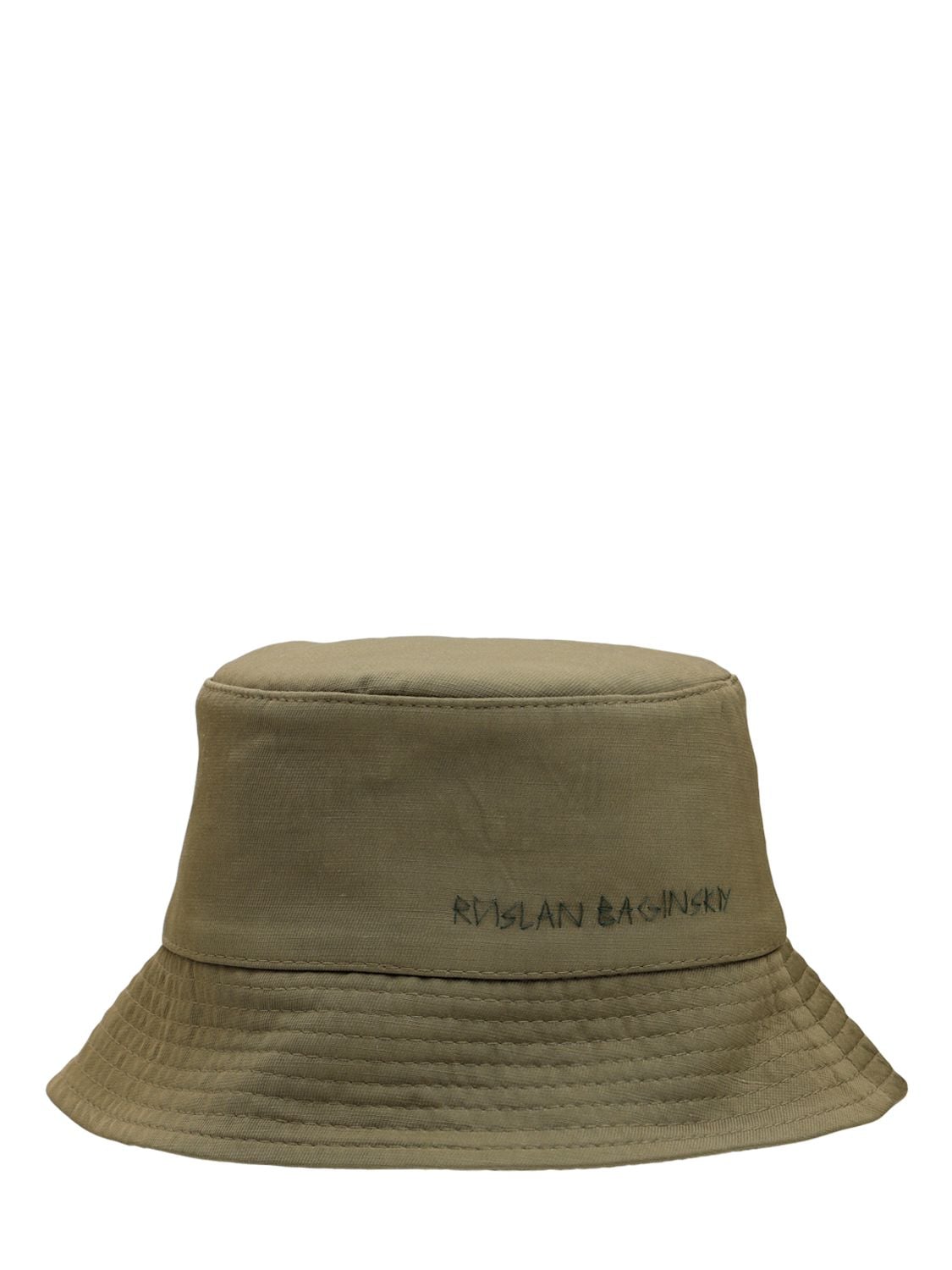 RUSLAN BAGINSKIY CANVAS LAMPSHADE BUCKET HAT