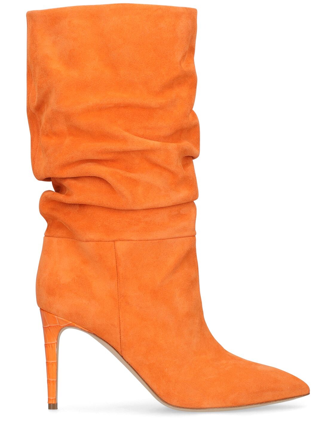 85mm Slouchy Suede Boots