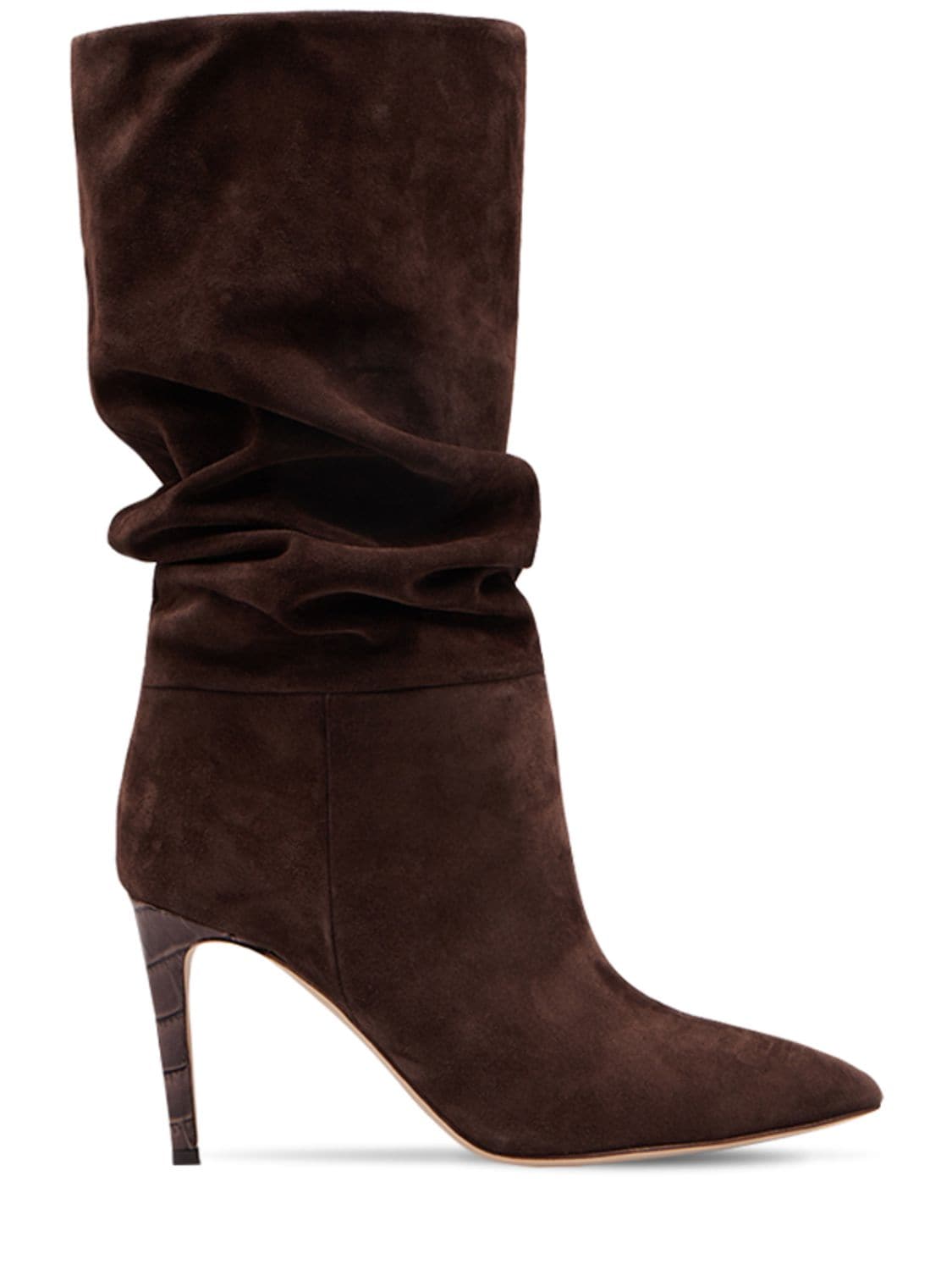 85mm Slouchy Suede Boots
