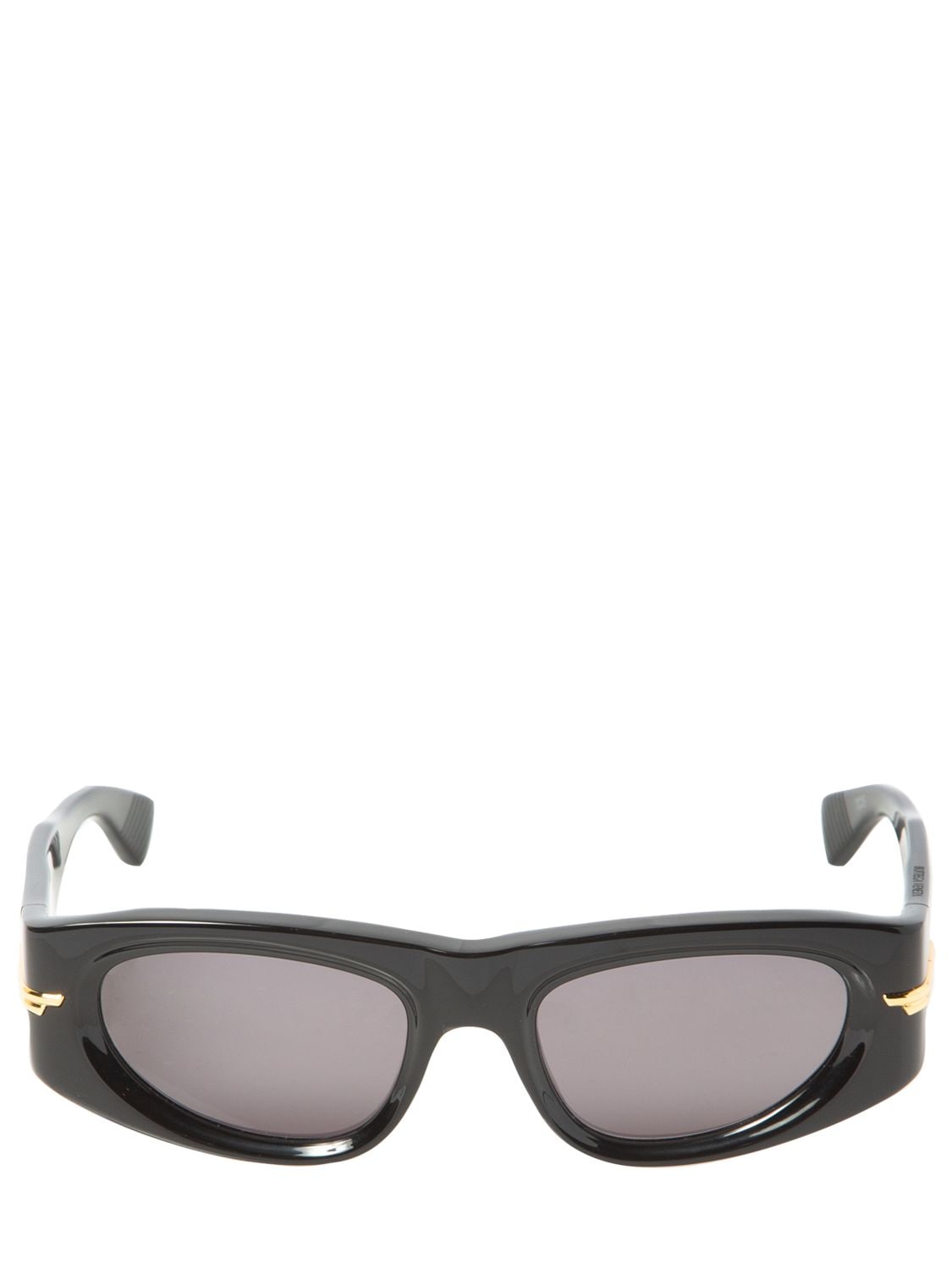 Bottega Veneta - Bv1144s classic acetate sunglasses - Black | Luisaviaroma