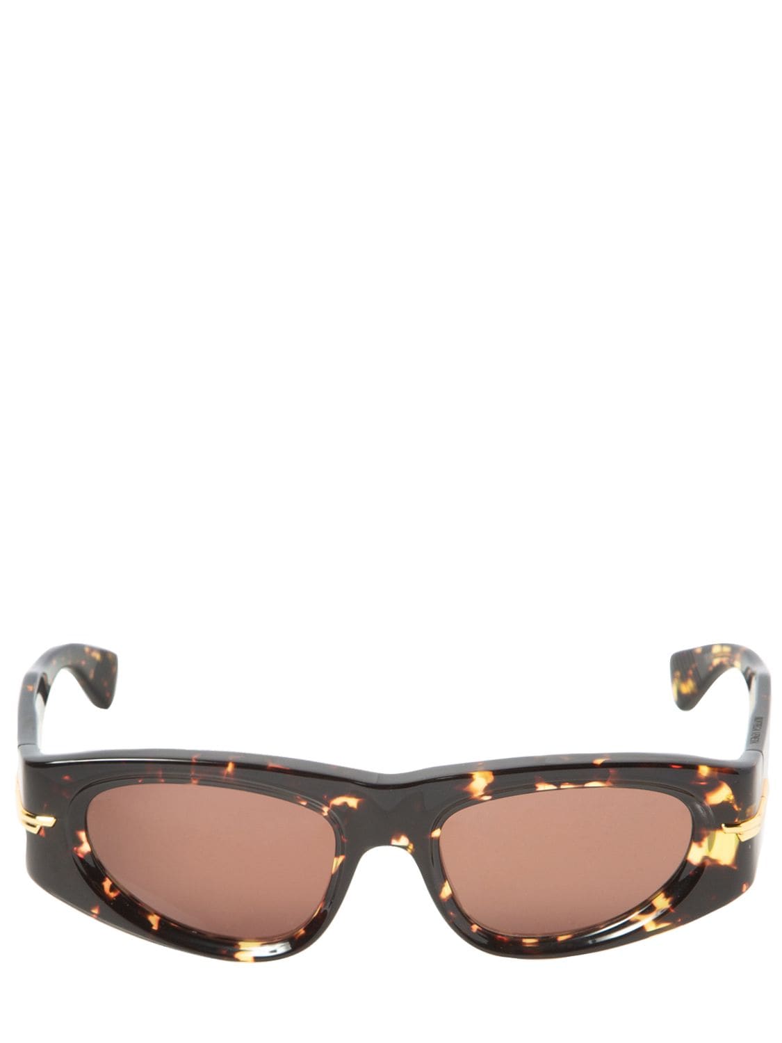 Bottega Veneta Bv1144s Classic Acetate Sunglasses In Havana