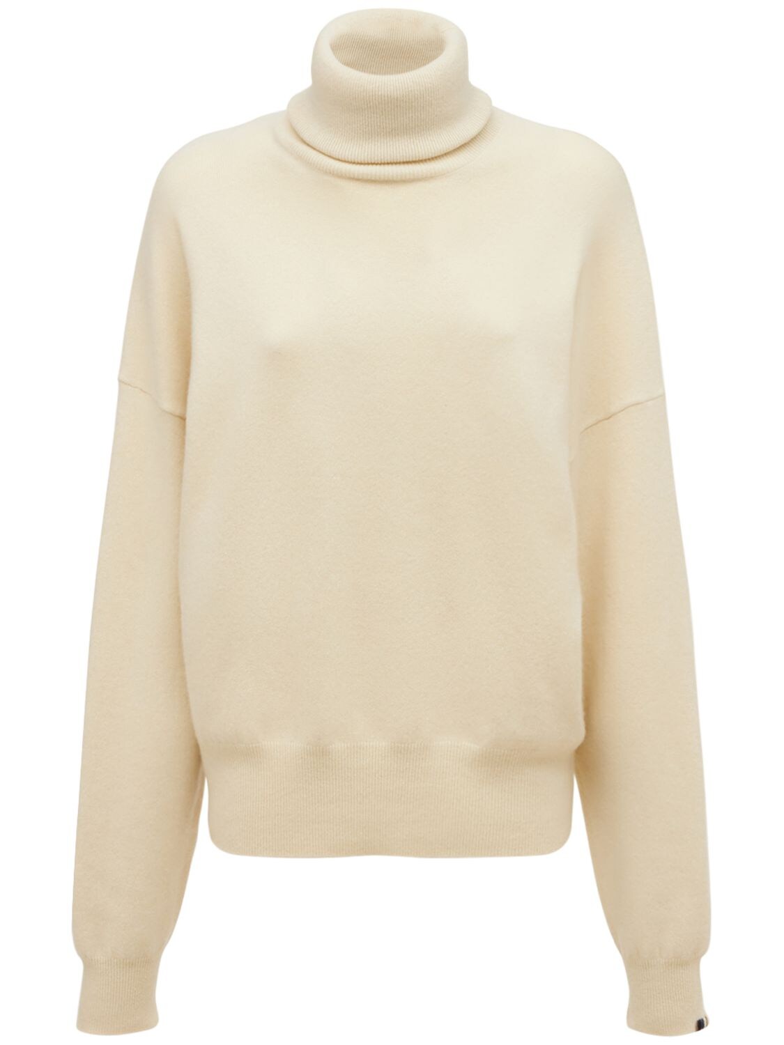 EXTREME CASHMERE JILL CASHMERE BLEND TURTLENECK SWEATER