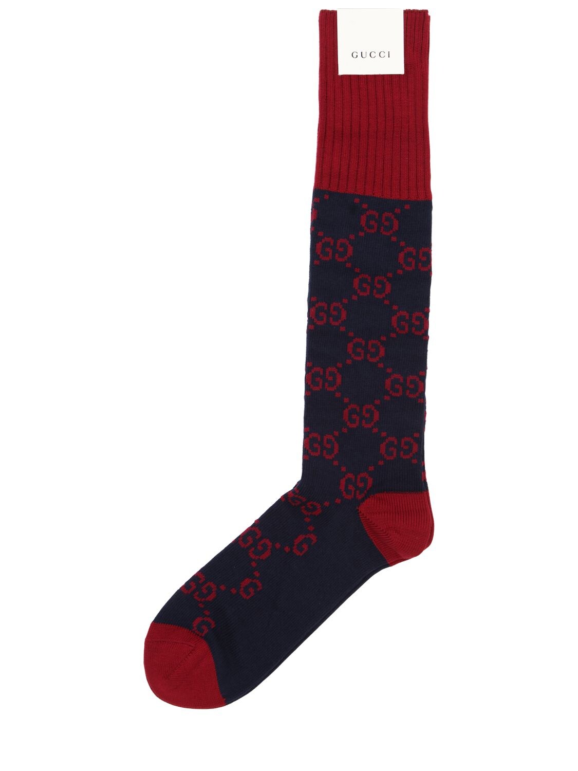 GUCCI Gg Supreme Logo Cotton Blend Socks | Smart Closet