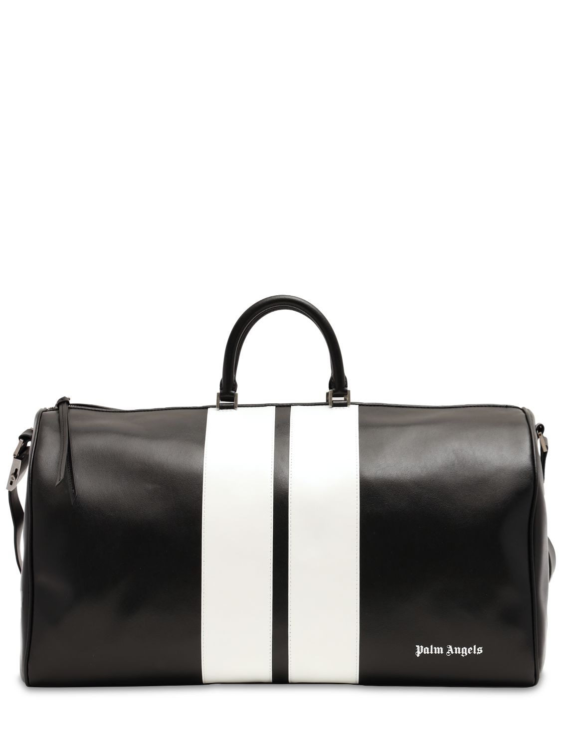 PALM ANGELS Classic Leather Track Travel Bag