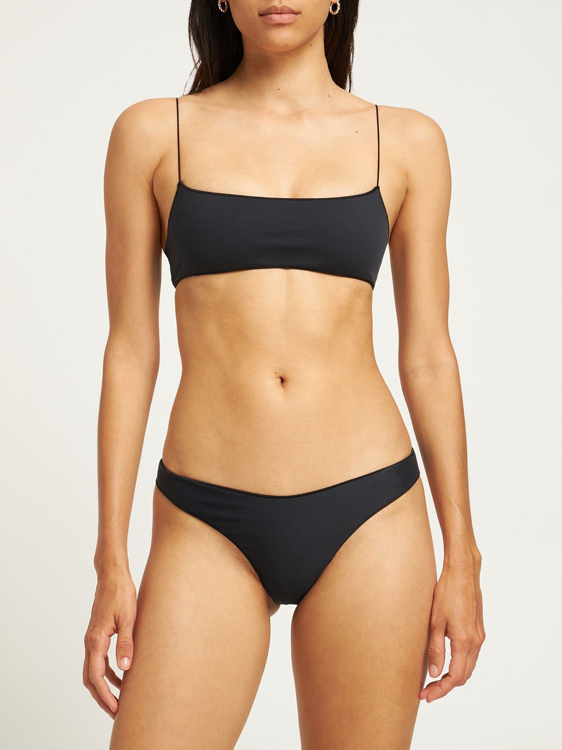 Shop Tropic Of C Recycled Tech Bikini Top In Black