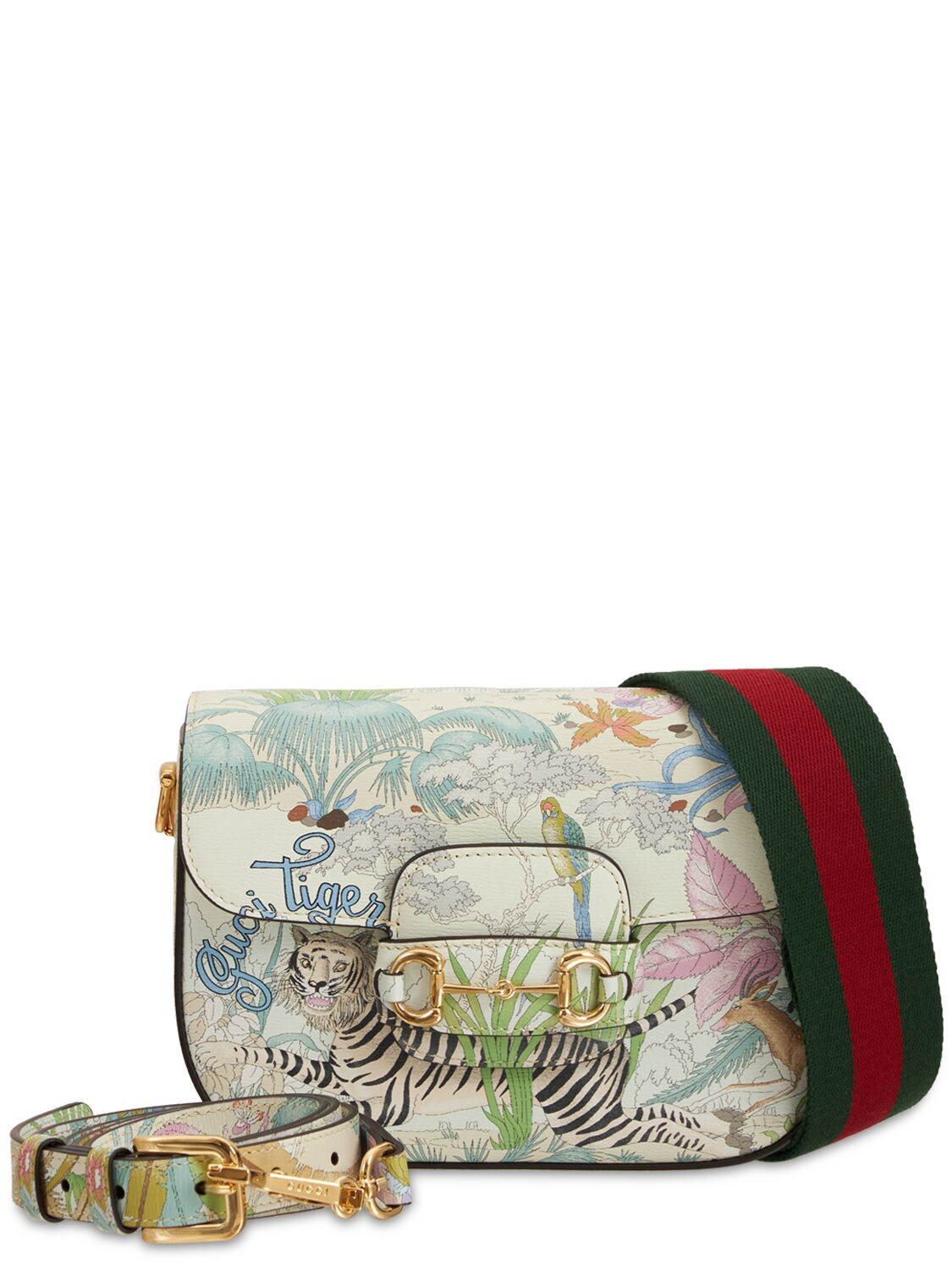 GUCCI HORSEBIT 1955 TIGER MINI BAG 