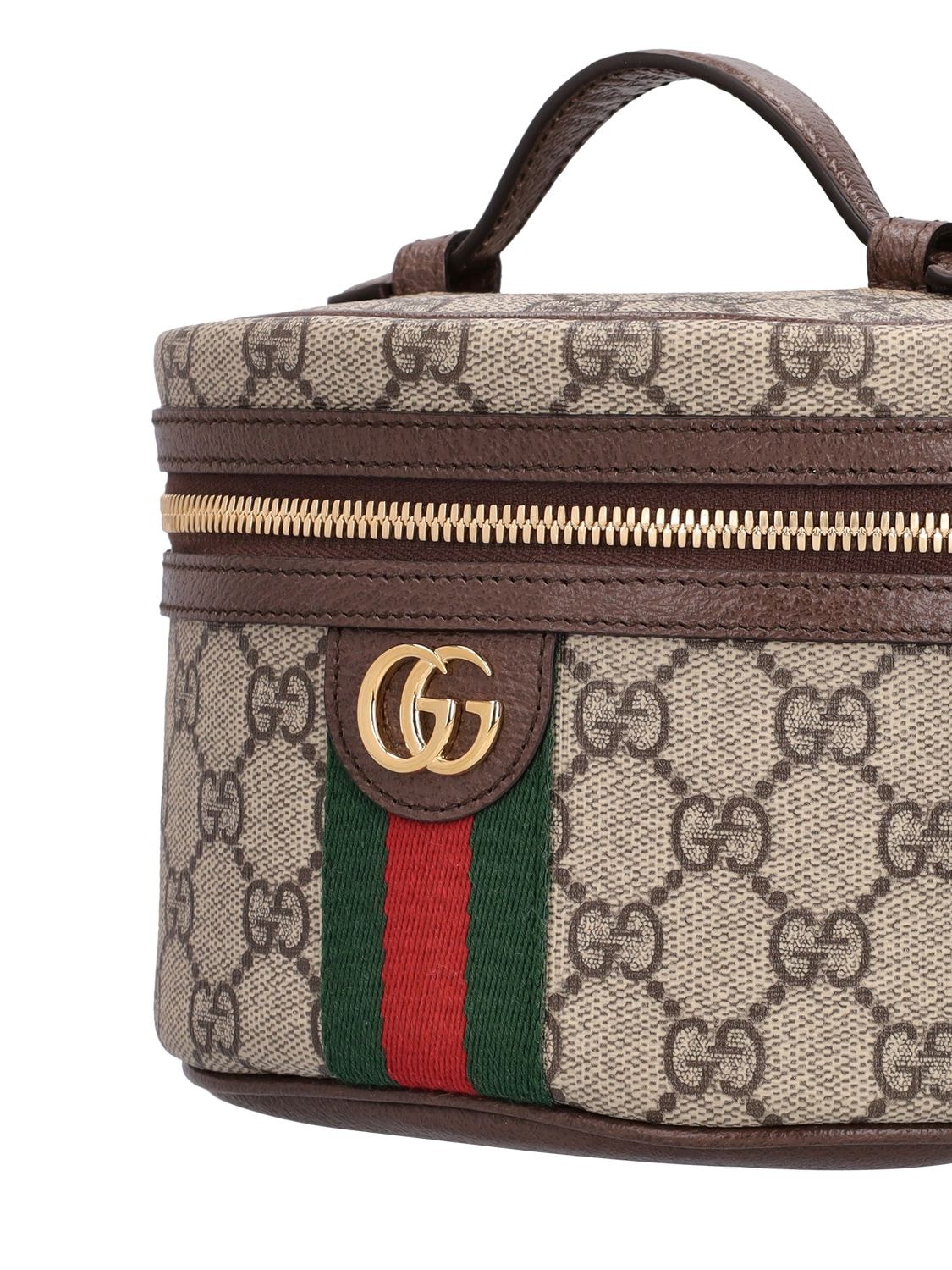 Gucci Mini Ophidia Toiletry Case Brown Gg Supreme Canvas Weekend/Trave -  MyDesignerly