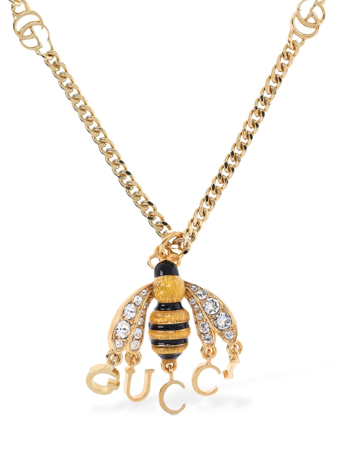 Bee & Gucci Crystal Necklace