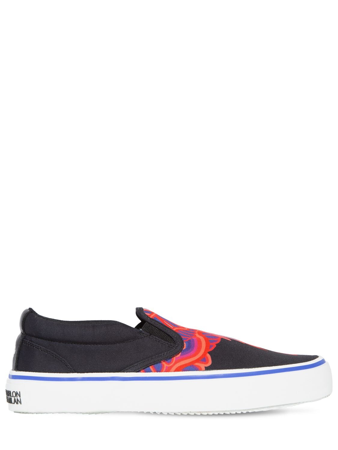 MARCELO BURLON COUNTY OF MILAN CURVES WINGS PRINT SLIP-ON trainers